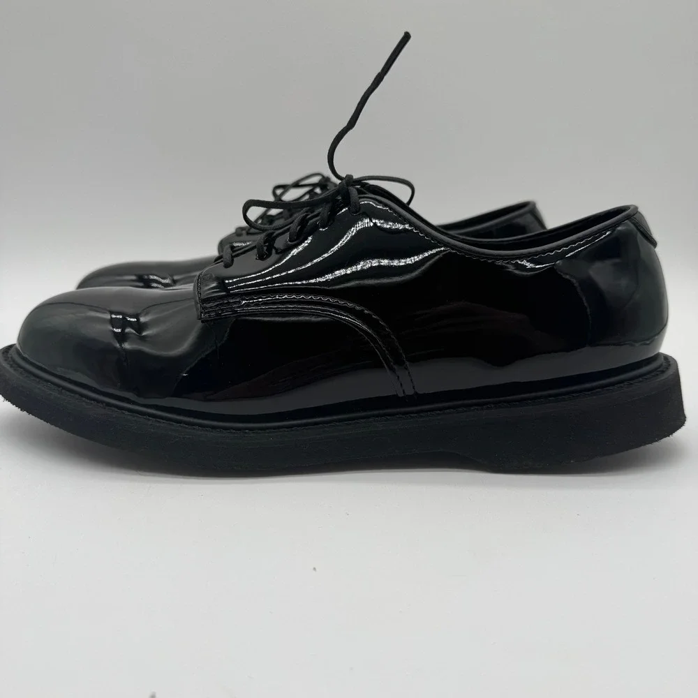 Thorogood 831-6027 Classic Poromeric Oxford Dress Shoes Black Men's Size 11.5 M‎